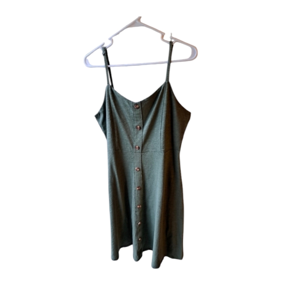 OLD NAVY ADJUSTABLE STRAP A-LINE DRESS SIZE L